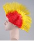 Yellow / Red Mohawk Wig